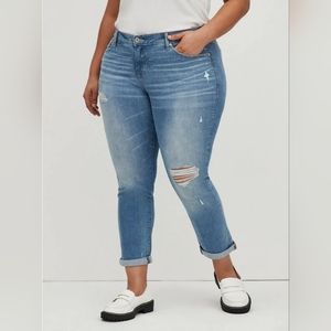 Torrid vintage stretch boyfriend straight, 12R